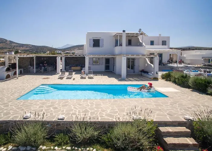 Galani, Immaculate With Private Pool & View In Kastraki, Naxos Semesterbostad