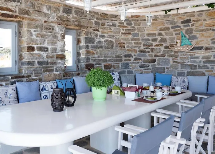 Galani, Immaculate With Private Pool & View In Kastraki, Naxos