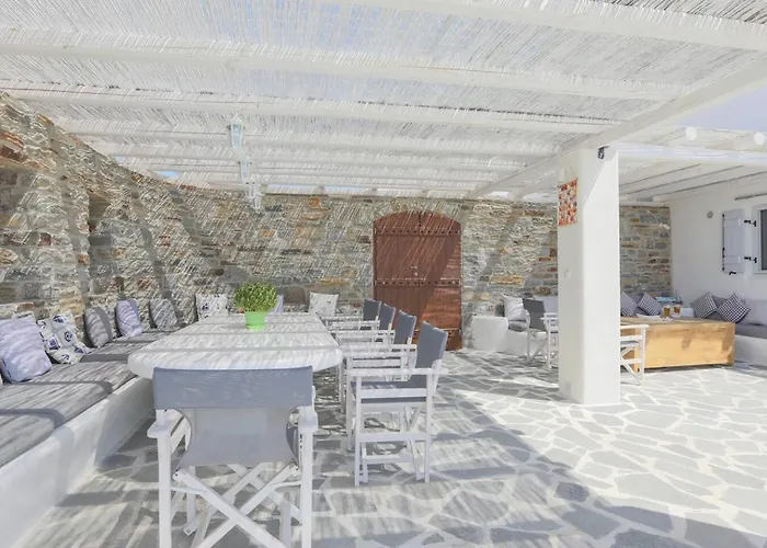 Galani, Immaculate With Private Pool & View In Kastraki, Naxos Semesterbostad *