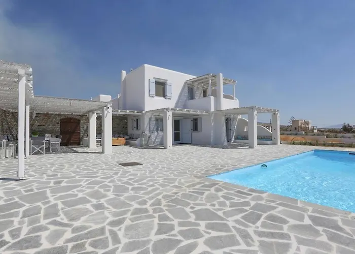 Galani, Immaculate With Private Pool & View In Kastraki, Naxos Kastrákion